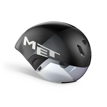MET Codatronca Helmet - Black/Silver
