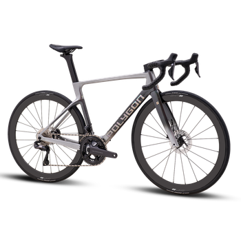 Polygon Helios A8 Di2 700C Road Bike - Silver