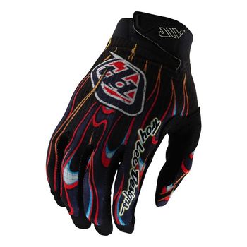 Troy Lee Designs Youth Air Gloves Torched Black/Red
