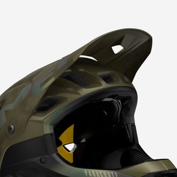 MET Parachute MCR Visor Kiwi Iridescent Matt