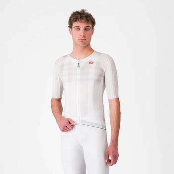 Castelli Aero Race 8S Jersey White