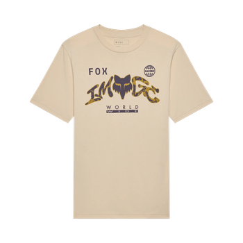 Fox Youth Image Print SS Tee Tan
