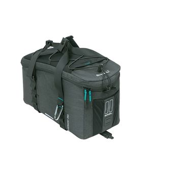 Basil - Discovery 365D Trunkbag M (MIK Studs) - Black