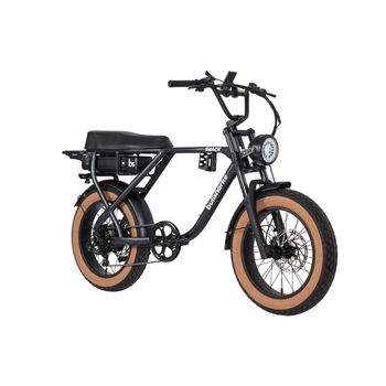 Bullsharke Snack Electric Bike 1040Wh Battery - Black