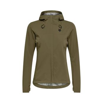 Fox Womens Ranger Water Jacket - Olive Green