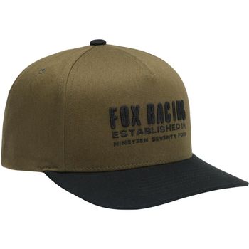 Fox Warped Snapback Olive Green