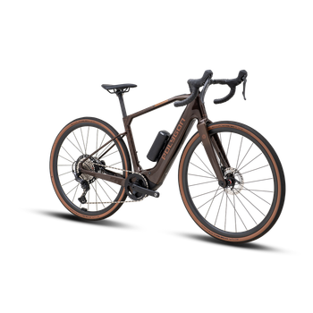 Polygon Tambora AE-N Electric Gravel Bike 400Wh Battery + 250Wh Powermore - Brown