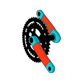 RideWrap Covered Protection Road Crank