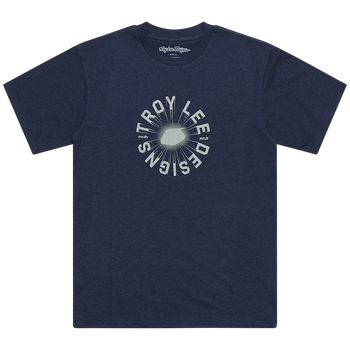 Troy Lee Designs SS Tee - Rotation Navy Heather
