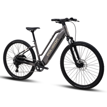 Polygon Kalosi Miles ST Electric Bike 520Wh Battery - Charcoal