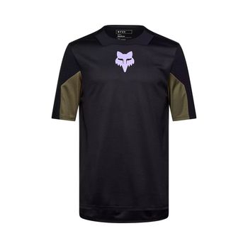 Fox Defend Short Sleeve Jersey Park Black