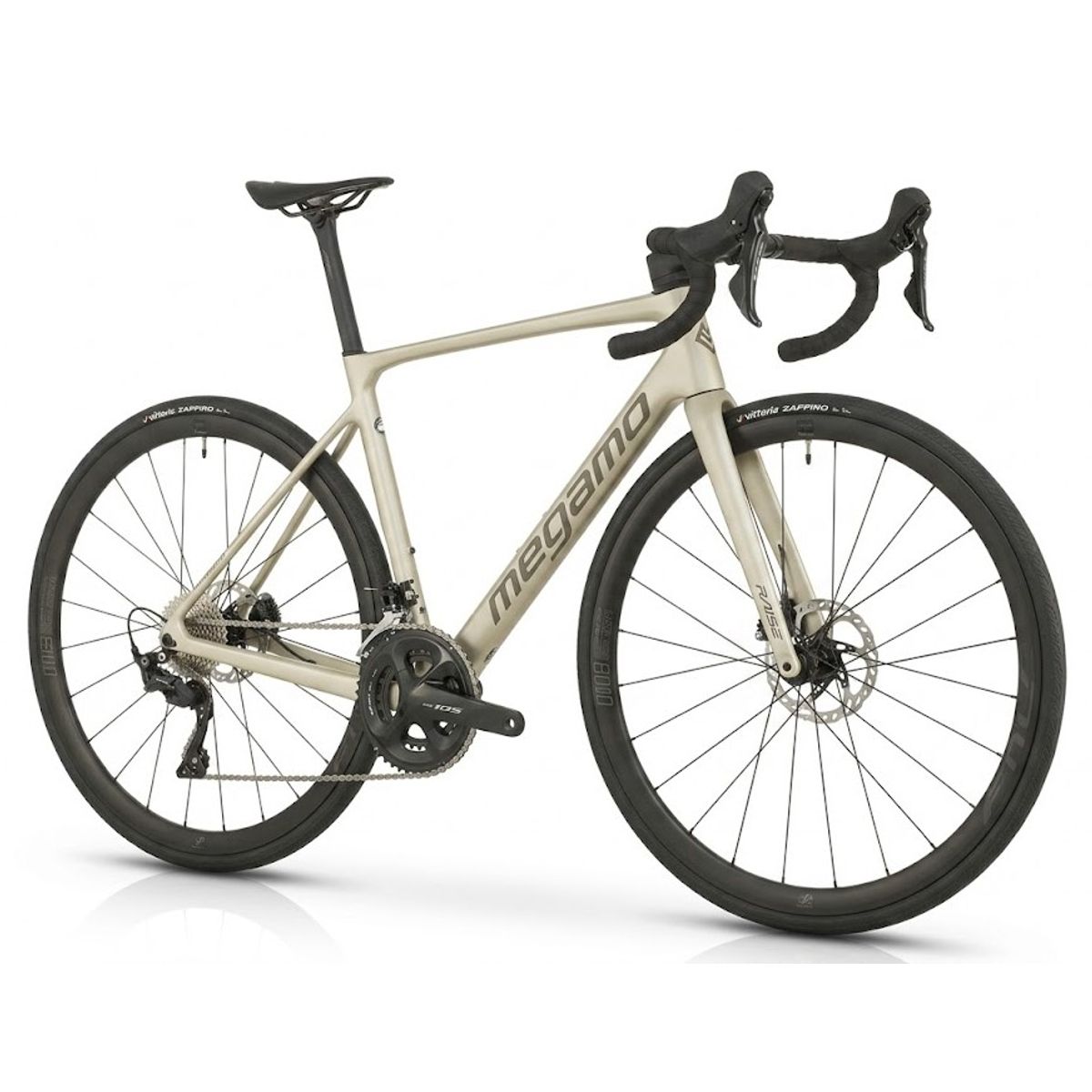 2026 Megamo Raise 20 700C Road Bike - Silver Ash