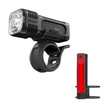 Knog Lightset Blinder 400 + Plus Rear Light Set
