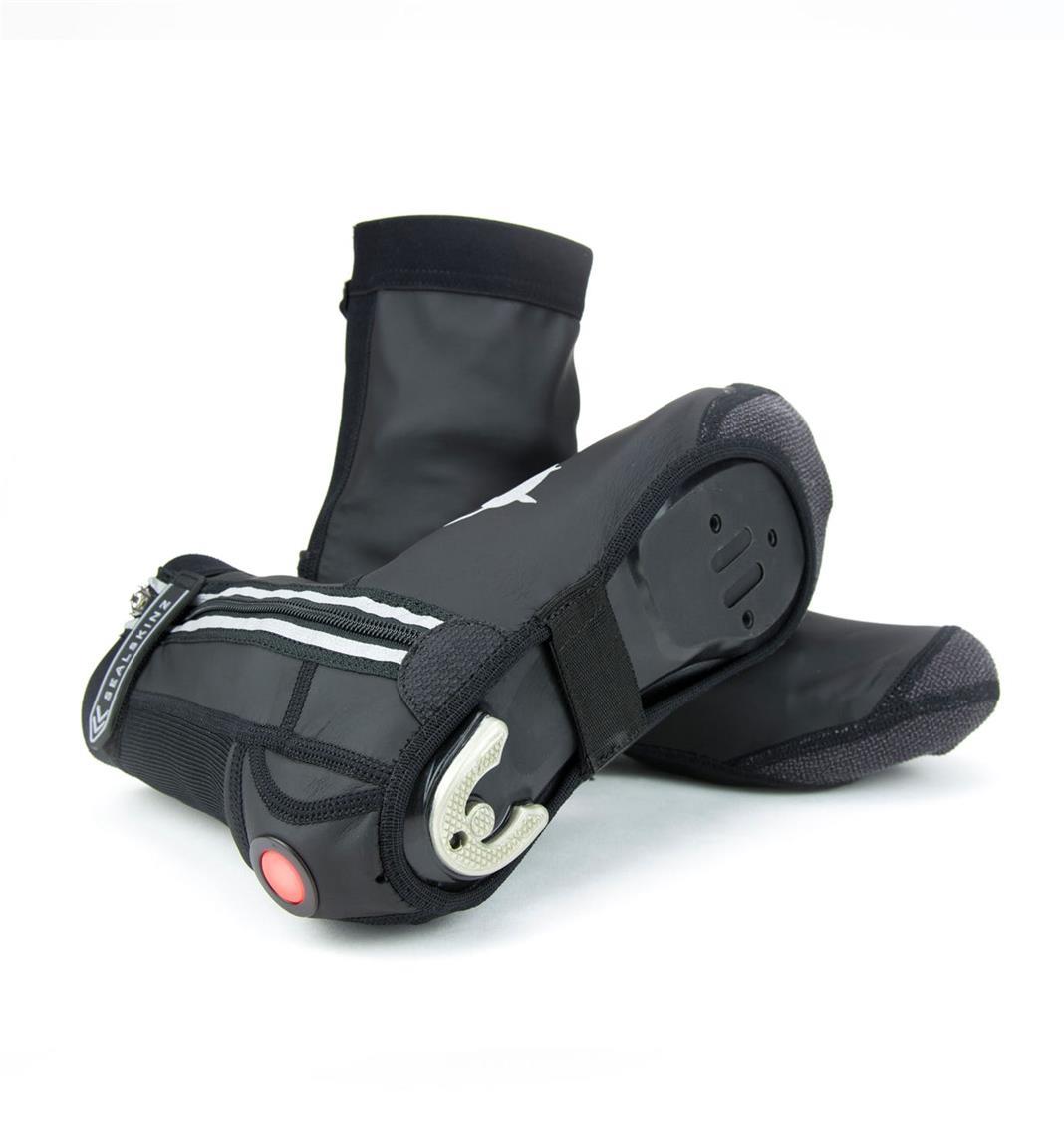Sealskinz All Weather LED Open Sole Cycle Overshoes