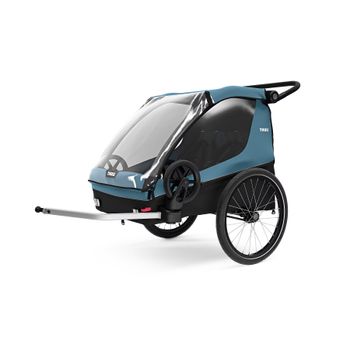 baby car seat in bike trailer