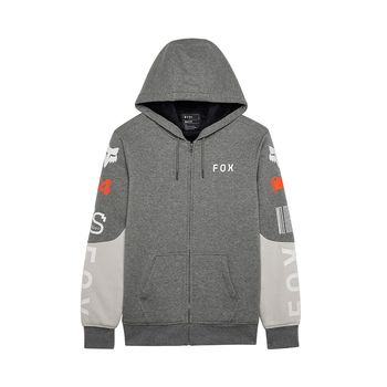 Fox RS Blocked Sasquatch Fleece Zip Hoody Grey
