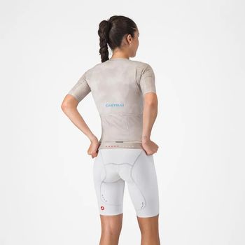 Castelli Womens Free Aero Race S Bib Shorts White
