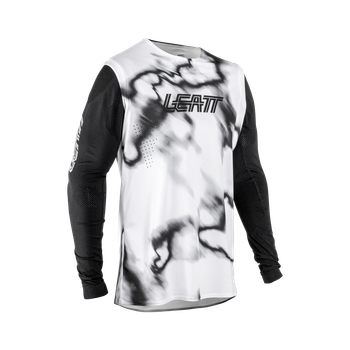 Leatt MTB Gravity 8.0 Jersey Heatmap White