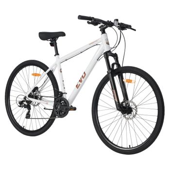 Evo Spectre Hydro Disc Hybrid Bike - White Bronze