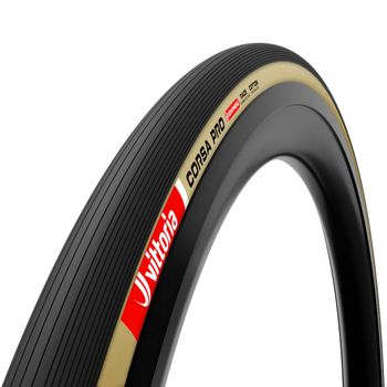 Vittoria Corsa Pro G2.0 Tube Type 700c Folding Tyre Tan/Black