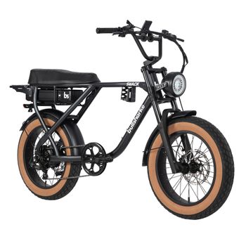Bullsharke Snack Electric Bike 1040Wh Battery - Black