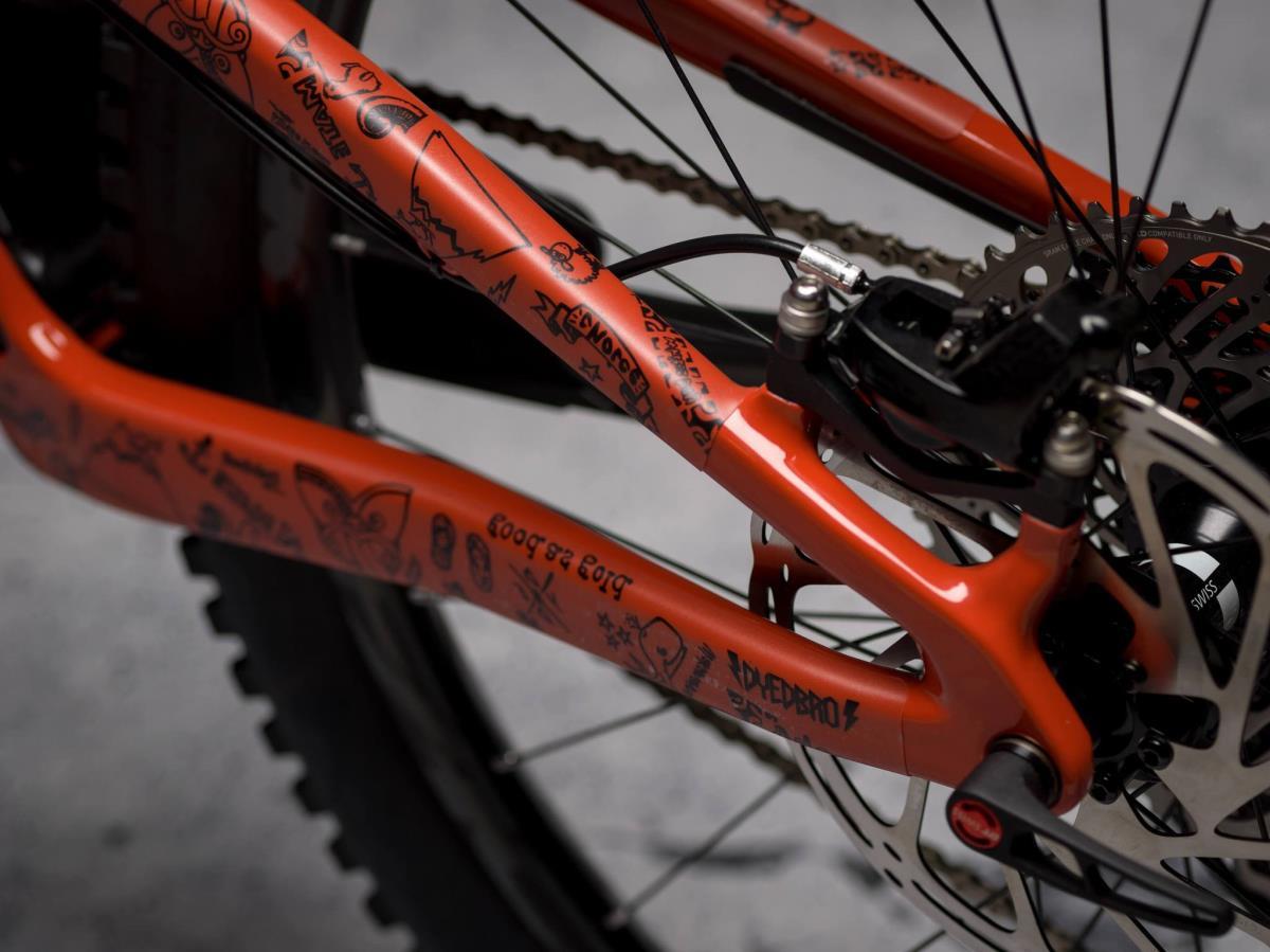 Dyedbro NZ Enduro Frame Protection