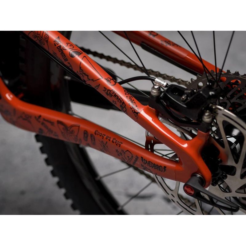 Dyedbro NZ Enduro Frame Protection