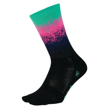 DeFeet Aireator 6 Barnstormer Ombre Socks Black