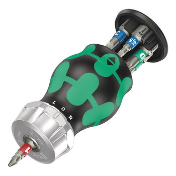 Wera Tool Set - Kraftform Compact Stubby Magazine & 7 Piece Bit Set
