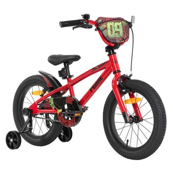 Pedal Hoot 16 Alloy Red Black