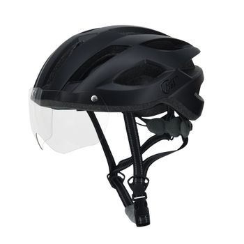 Safety Labs Expedo Light Helmet With Visor - Matt Black