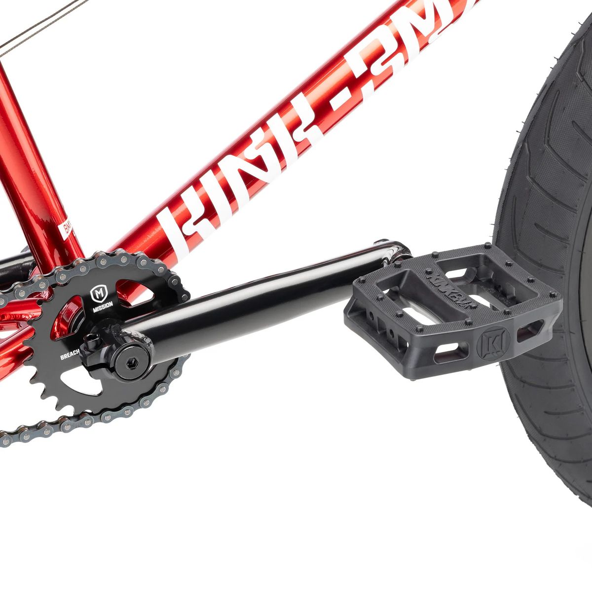 2026 Kink Launch 20 BMX Bike - Mirror Red