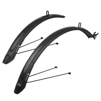 Polisport Expander City 51mm Mudguard Set Black