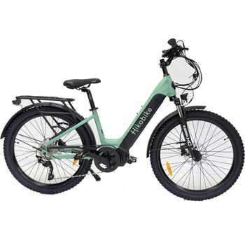 Hikobike Vibe Electric Hybrid Bike 720Wh Battery - Sage