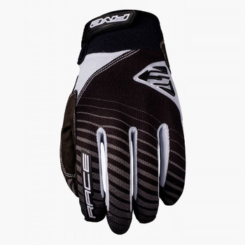 FIVE Race BMX Gloves Black/White