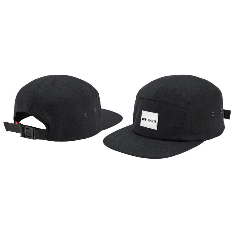 Dt Swiss O/S 5 Panel Cap Black