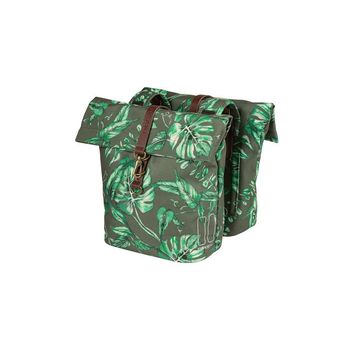 Basil Ever-Green Double Pannier Bag Thyme
