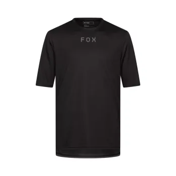 Fox Ranger SS Jersey Wordmark Black