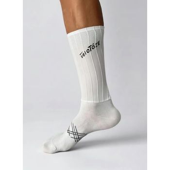 Velotoze Aero Pro Socks White