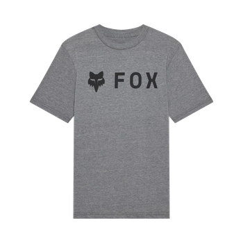 Fox Youth Absolute SS Tee Heather Dark Grey