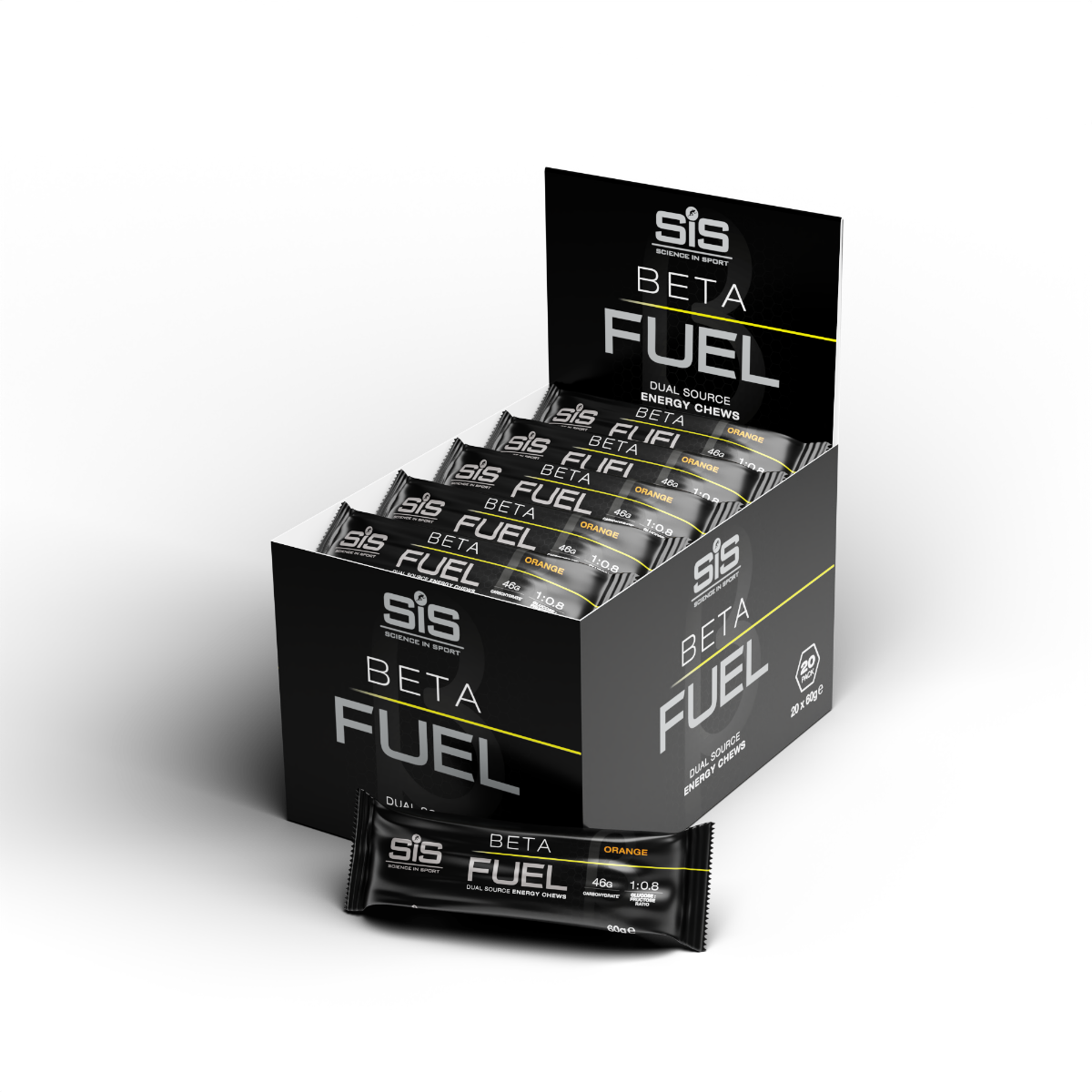 SIS Beta Fuel Energy Chews Orange (20 Pack)