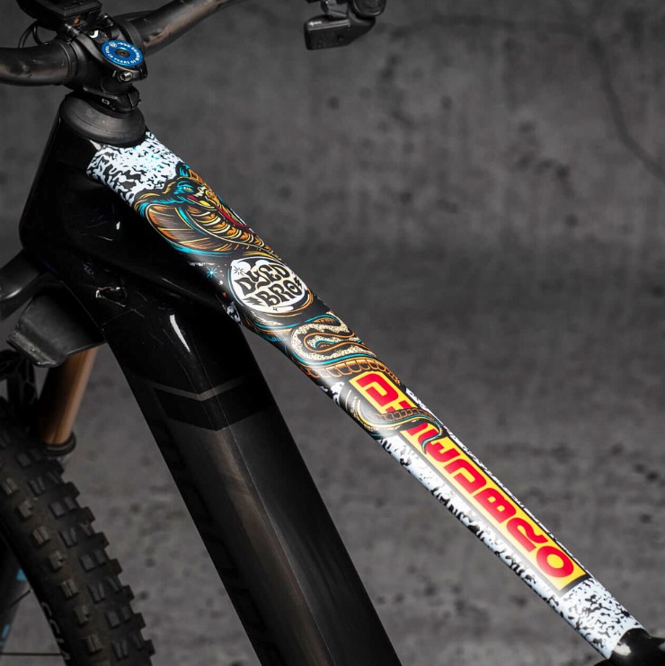 DYEDBRO RRR X DYEDBRO EBike Frame Protection