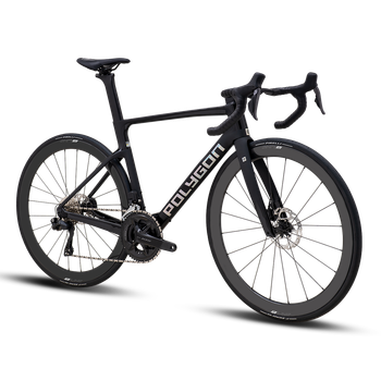 Polygon Helios A7 Di2 700C Road Bike - Black