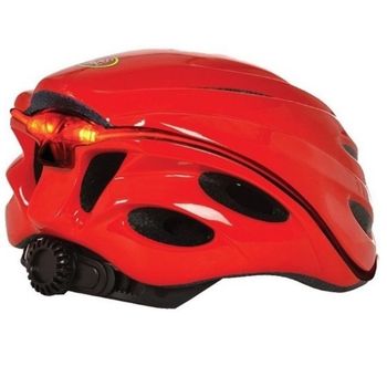 Oxford Metro-Glo LED Helmet Red