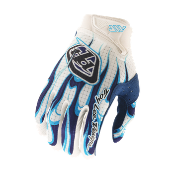 Troy Lee Designs Air Gloves Torched - White/Blue