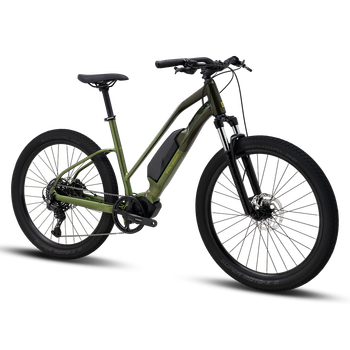 Polygon Kalosi Lanes EVO LS Electric Bike 504Wh Battery - Green