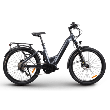 Hikobike Patrol Electric Bike 720Wh Battery - Gunmetal
