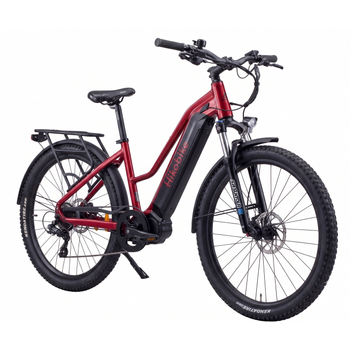Hiko Rangler Electric Hybrid Bike 720Wh Battery - Red