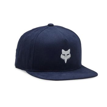 Fox Head Snapback Hat Midnight Blue