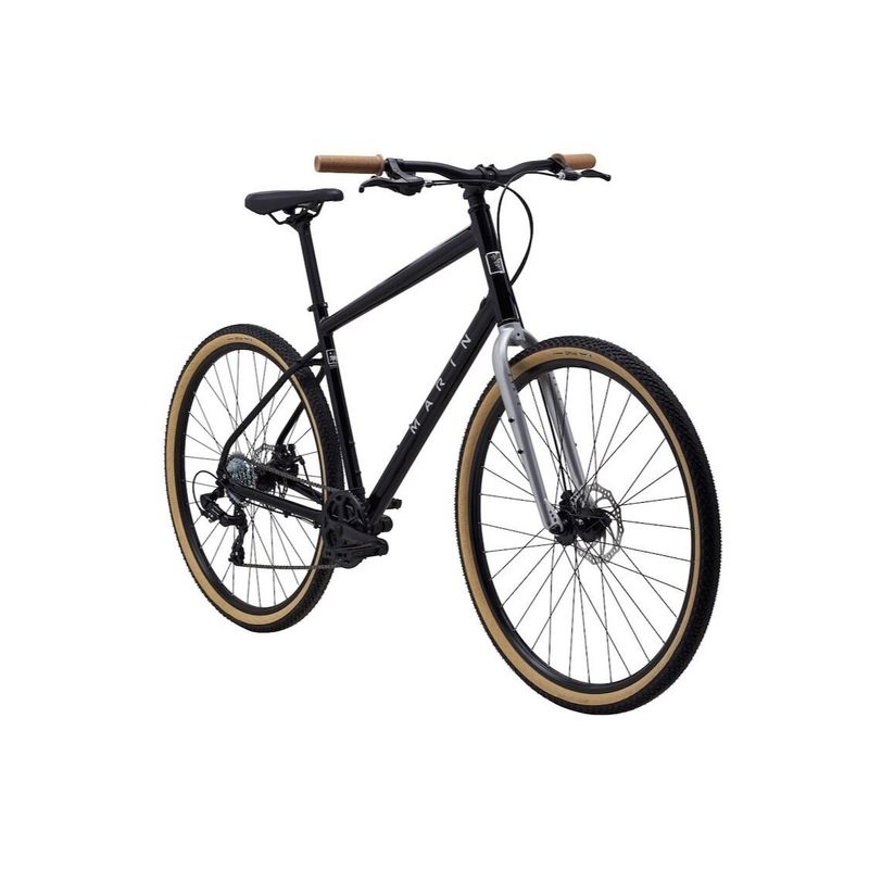 2025 Marin Kentfield Commuter Bike Black/Chrome